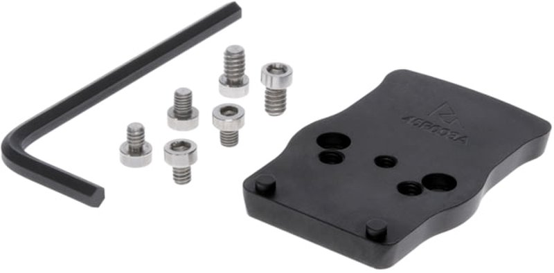 Rival Arms RMR to ROMEO1 Pro Adapter Plate 303 Stainless Black RARA45R003A