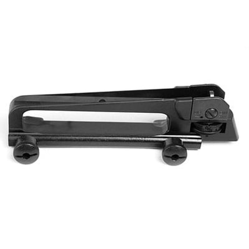 LBE Unlimited AR-15 Mil-Spec Carry Handle Rear Sight, Black - ARCHAS