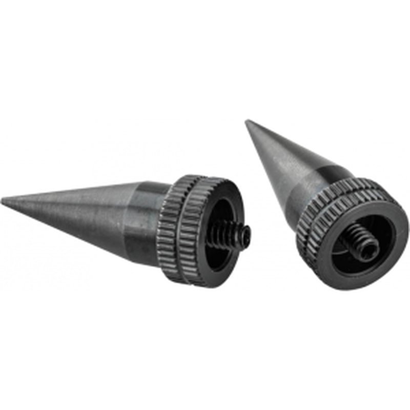 Accu-Tac LRS-0200 LR-10 Spike Set Bi-Pod Feet Black Oxide Aluminum
