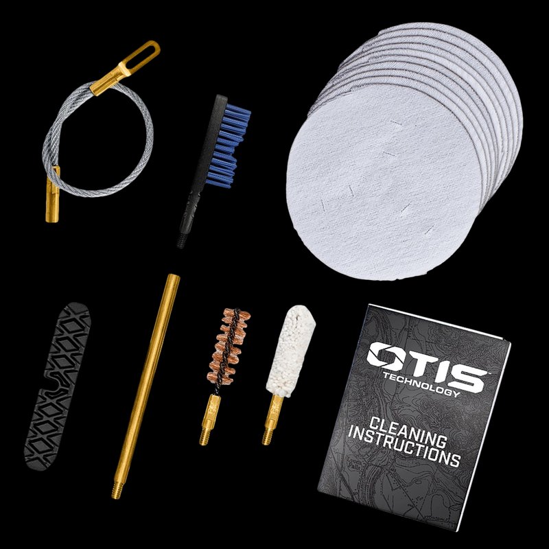 Otis FG70145 Patriot .45 pistol cleaning kit 15-piece breech-to-muzzle set