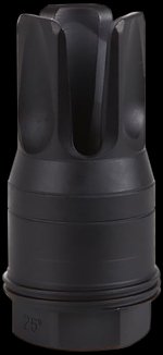 Sig Sauer Clutch-Lok Quick-Detach 5.56 Flash Hider Mount 1/2x28 Black Stainless