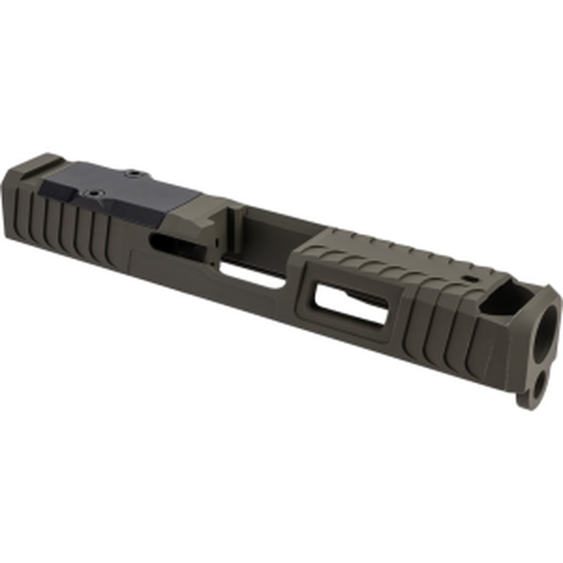 Zaffiri Precision ZPS.B.43.OD ZPS.IBS custom Glock 43/43X slide OD green