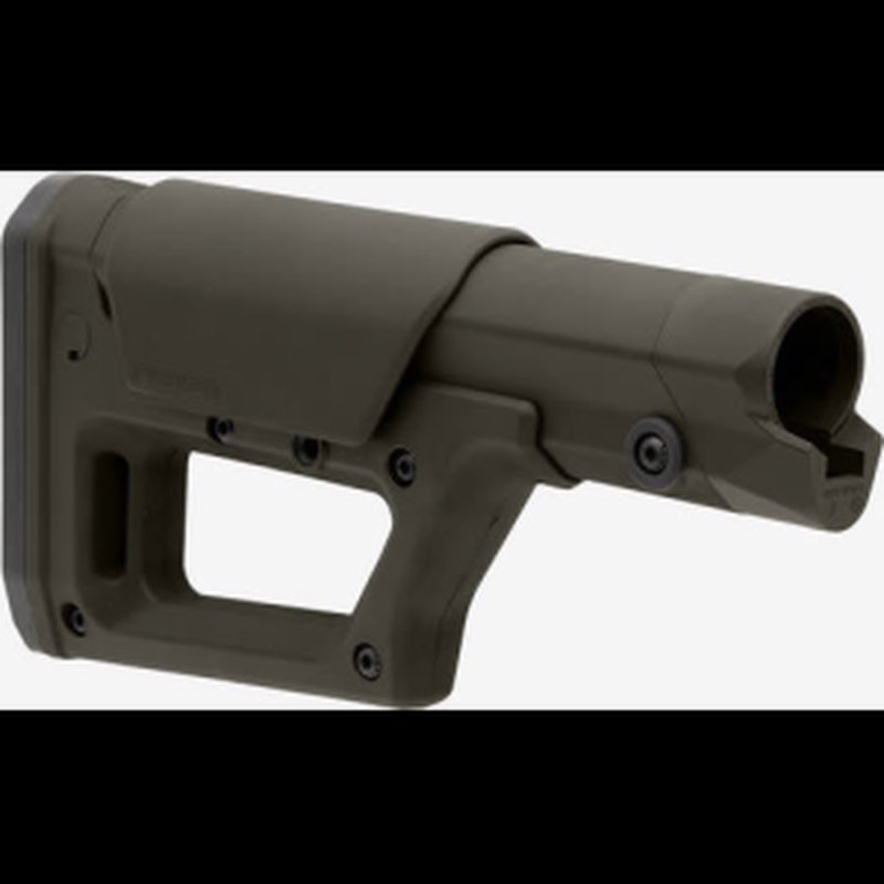 Magpul MAG1159-ODG PRS Lite Precision Stock OD Green Polymer/Metal Adjustable w/Rubber Buttplate