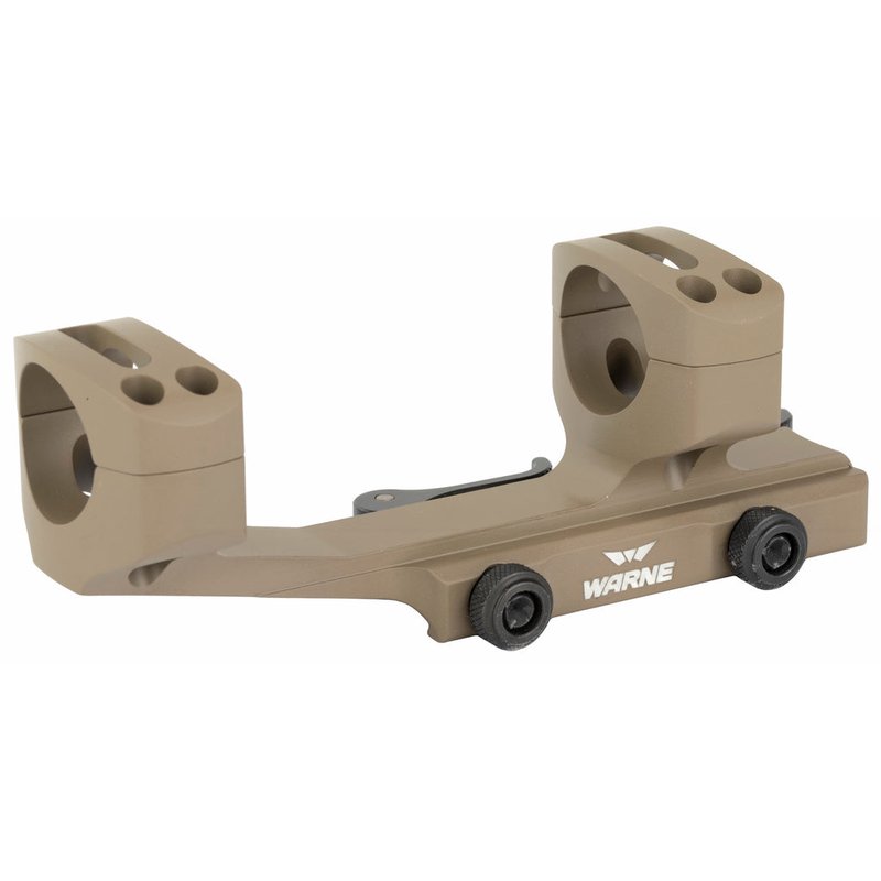 Warne QD Extnd Skeleton 30mm De Cantilever Scope Mount