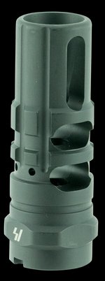 Strike Industries JComp Gen 2 AK Compensator 14x1 LH Thread 7.62x39mm Steel Black