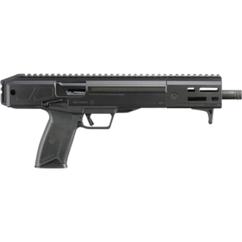 Ruger 19304 LC Charger State Compliant 10+1 10.30" Threaded Barrel, Black, M-LOK Handguard, Picatinny Brace Adapter, Textured Grip, Ambi Controls, Handstop