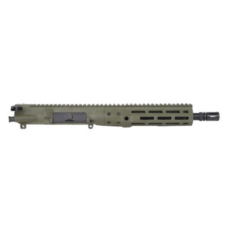 LWRC ICDI Upper Receiver M-LOK Direct Impingement 5.56 NATO 10.5 in 1:7 1/2x28 OD Green
