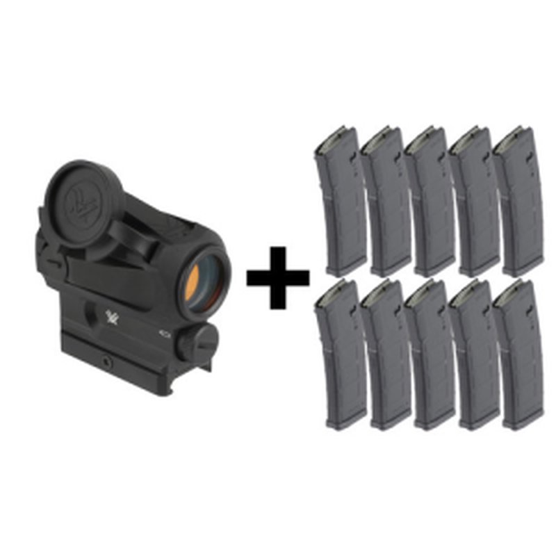 VORTEX SPARC AR Red Dot + 10 Magpul PMags M2