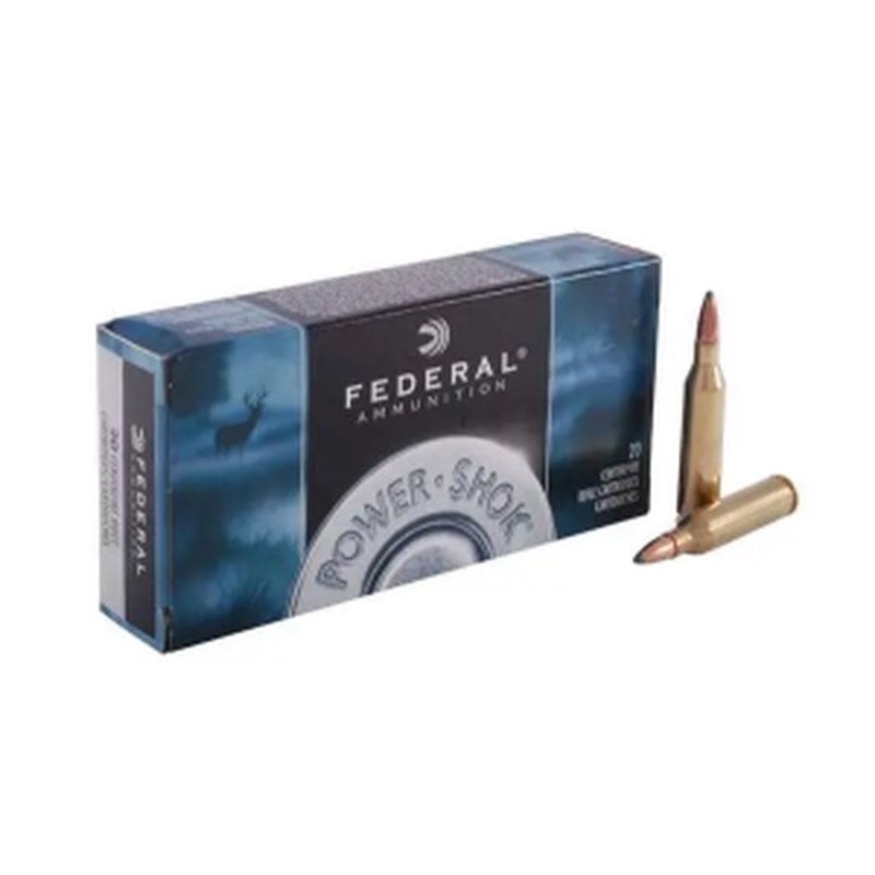 Federal 708CS Power-Shok 7mm-08 Rem JSP 150gr Jacketed Soft Point