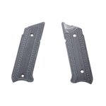 Pachmayr Ruger MkIV G10 Grips Gray/Black Checkered