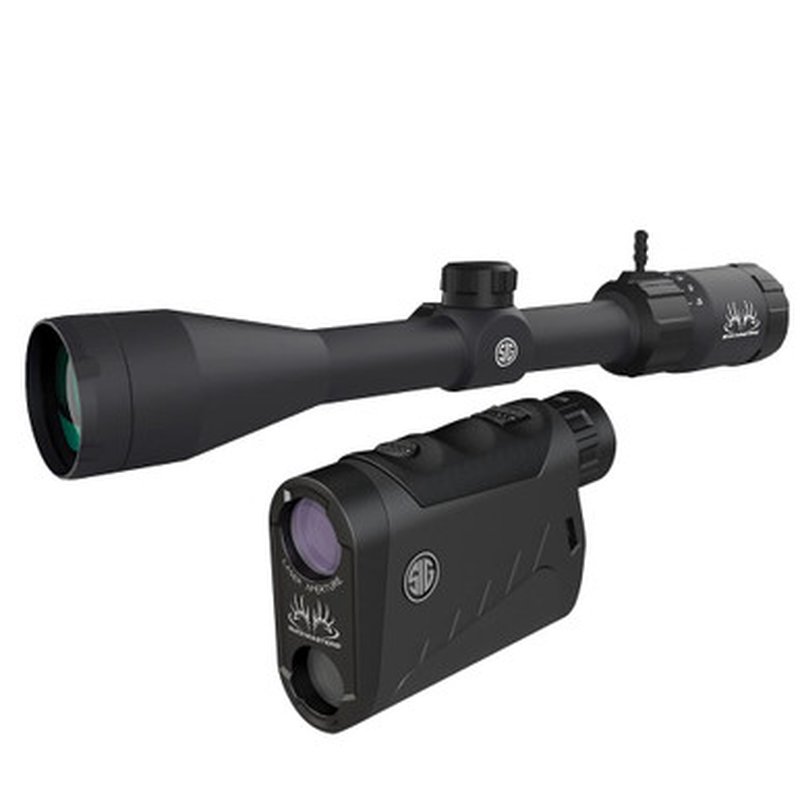 Sig Sauer Buckmasters 3-9x50mm Riflescope with Buckmasters LRF 1500 Combo Kit