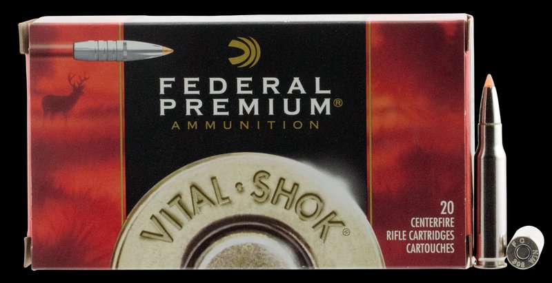 Federal Premium Trophy Bonded Tip .308 Winchester 180gr Nickel-Plated Ammunition