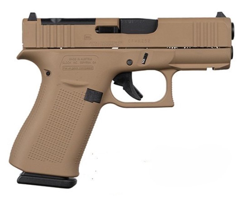 Apollo Custom Glock G43X MOS 9mm 10-Round Dark Earth