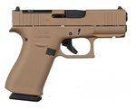 Apollo Custom Glock G43X MOS 9mm 10-Round Dark Earth