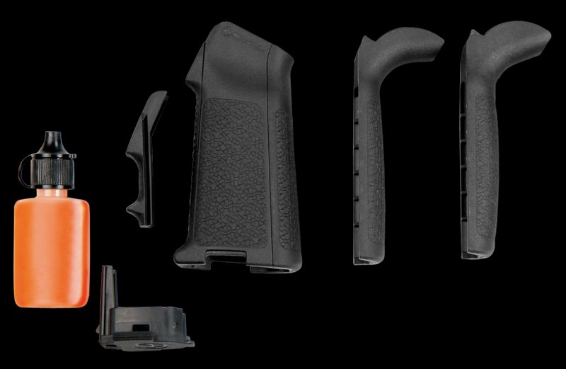 Magpul MIAD Gen 1.1 Type 1 AR Grip Kit Aggressive Textured Polymer Black MAG520BLK