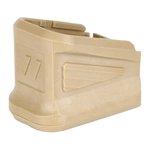 ZEV BPAD-G17-5-FDE +5 Base Pad Glock 17R Magazines FDE