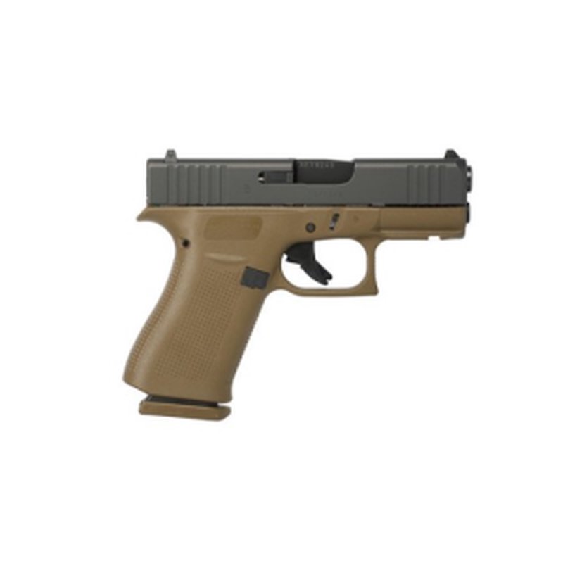 Glock G43X 9mm Pistol 3.39 Inch Barrel 10-Round FDE