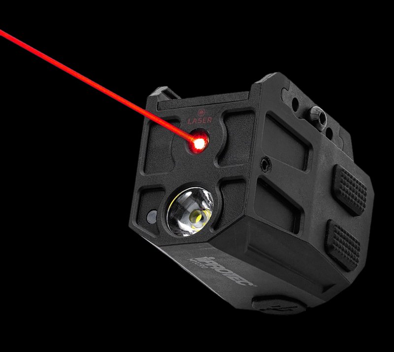 Alliance Consumer Group MYCRO Rail Mount Weapon Light Red Laser USB Rechargeable IPRMLT0004