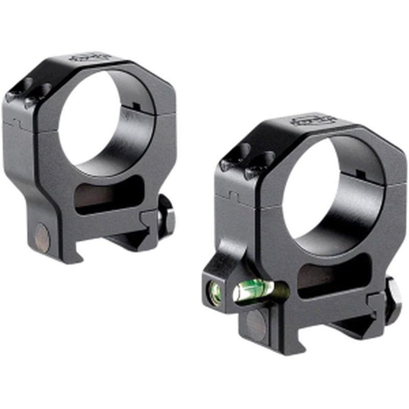 Ruff's Precision Manufacturing Co-Linear 35mm Picatinny Scope Rings Matte Black High
