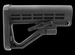 TacFire Mil-Spec Adjustable Stock with Recoil Pad Black MAR082B Made in USA
