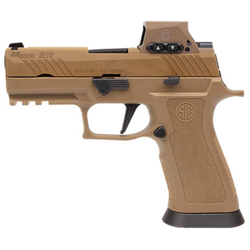 Sig Sauer M18X Series RX 3.9 in Barrel 9mm Pistol ROMEO-M17 Red Dot 3x 21rd Mags