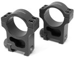 Trijicon 30mm Extra-High 2-Piece Scope Rings (Black Hard Coat Anodized) - TR106