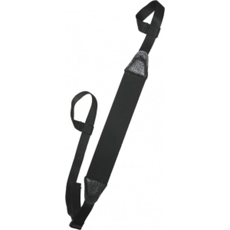 Outdoor Connection NDL90097 Universal Sling with Loops 3" W Adjustable Black Neoprene w/Nylon Webbing for Rifle/Shotgun