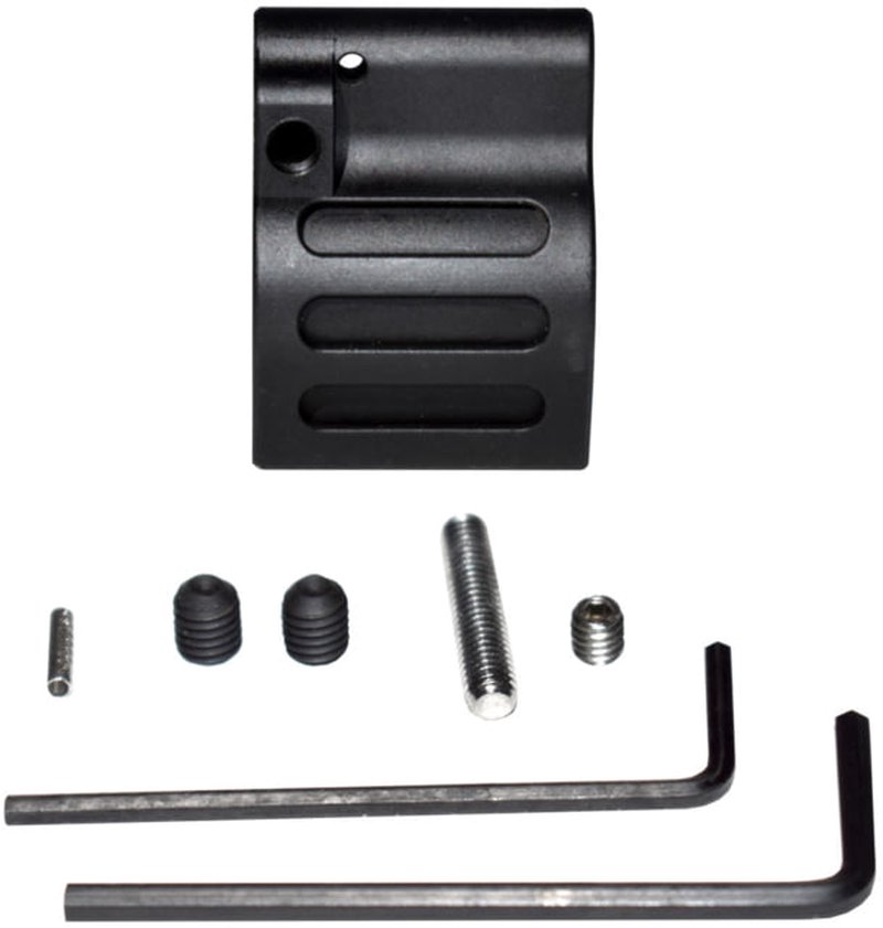 Presma .625 Low Profile Adjustable Gas Block Black