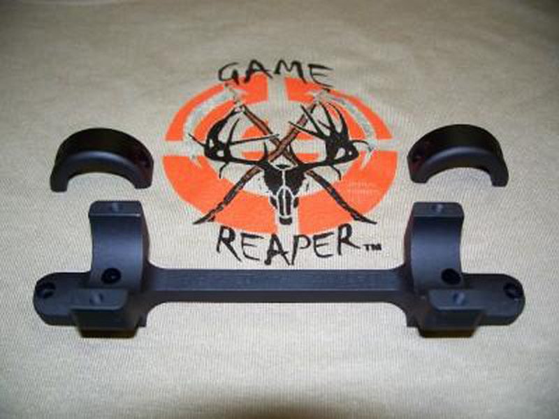 DNZ Savage Round Receiver Scope Mount Short Action Low Black One-Piece 14200