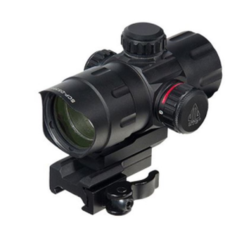 Leapers UTG 4.2" ITA Red/Green T-Dot Red Dot Sight w/ QD Riser Adapter