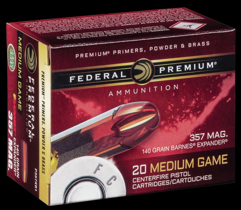 Federal Premium Barnes Expander BRX .357 Magnum 140 Grain 20 Rounds
