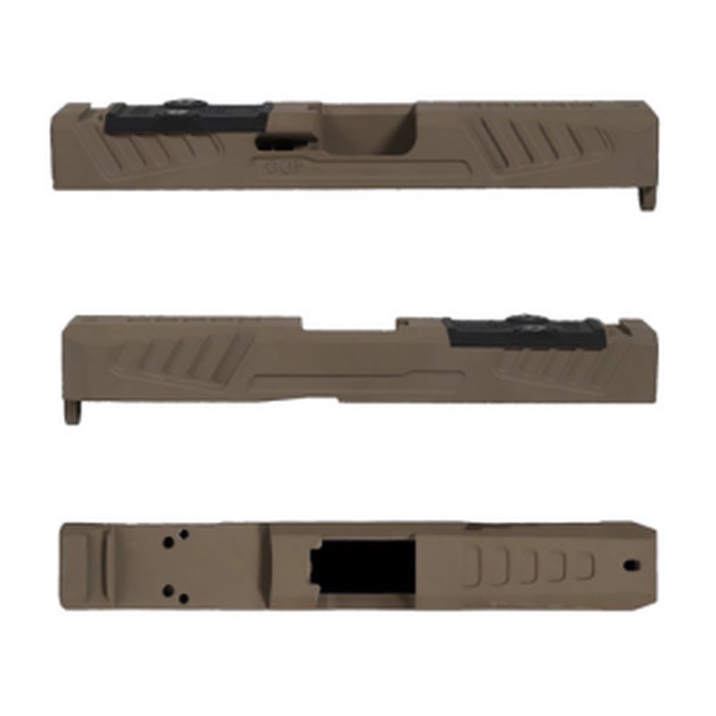 Grey Ghost Precision GGP-19 Gen 5 Stripped Slide Version 5 FDE