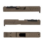 Grey Ghost Precision GGP-19 Gen 5 Stripped Slide Version 5 FDE