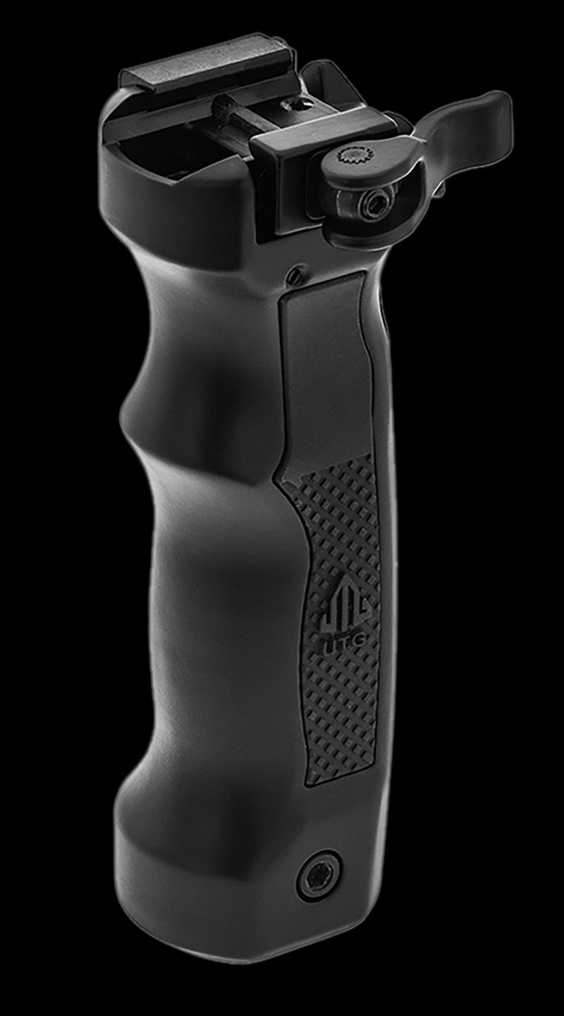 Leapers UTG D-Grip Quick-Release Deployable Bipod Foregrip MNTDG02Q