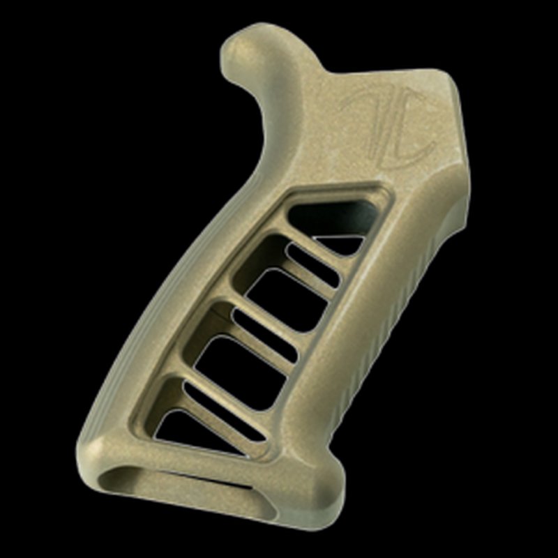 Timber Creek Outdoors Enforcer AR Pistol Grip (Burnt Bronze) - CNC Billet Aluminum