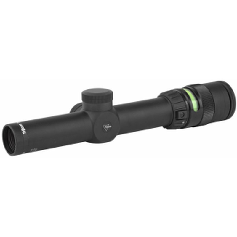 Trijicon AccuPoint 1-4x24 Rifle Scope Green Triangle Post Reticle