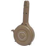 Glock Drum Magazine 40 S&W 50-Round Tan Polymer