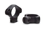 Konus STEEL 25.4mm Rifle Scope Rings, 1 in diameter, Medium height, Black