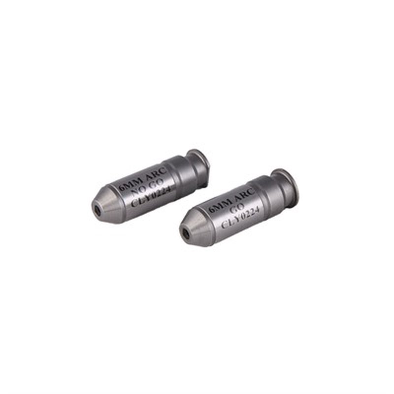 Clymer Go & No-Go Headspace Gauge Set (Go/No-Go, Machined Steel)