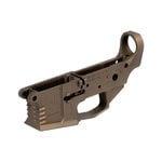 Warrior Systems 7015202 AR-15 Billet Stripped Lower Receiver | Midnight Bronze