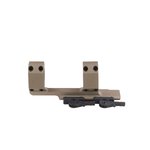 American Defense Recon QD 1-Piece 2" Cantilever Picatinny Scope Mount 30mm Rings Standard Lever Flat Dark Earth Matte Black Standard Height