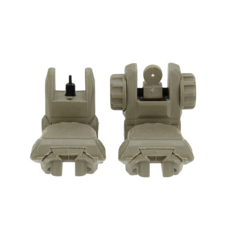 TacFire Front & Rear Flip-Up Iron Sight Set