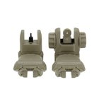 TacFire Front & Rear Flip-Up Iron Sight Set