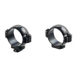 Leupold Standard Rings Dovetail 1" Low Black Gloss