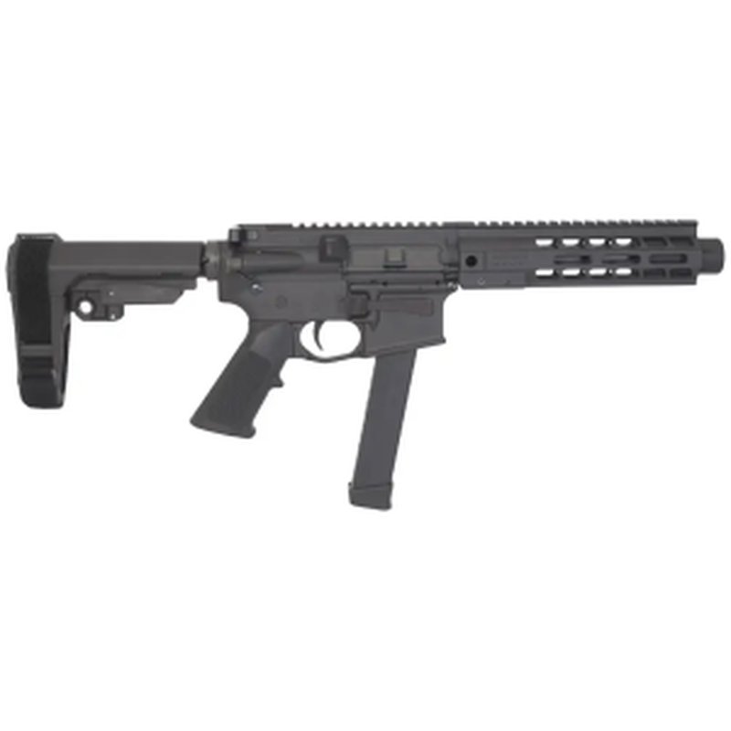 Brigade BM-9 9mm Pistol 9.5in Black SBA3 MLOK Mini Can