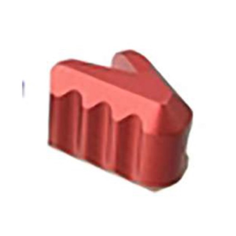 STRIKE INDUSTRIES Extended ISO Tab Latchless Charging Handle Red
