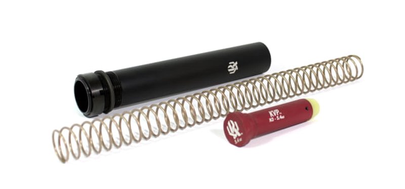 Kaw Valley Precision AR-15 Pistol Stock Completion Kit (Buffer Tube, Spring, End Plate)