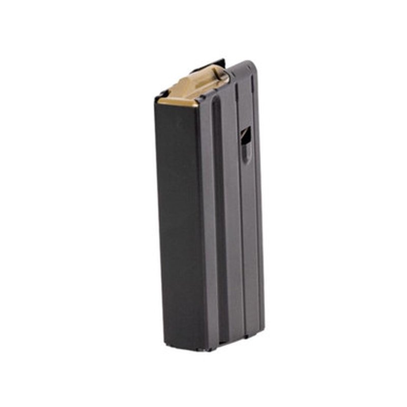 Geissele Automatics ICM Magazine 15rd Stainless Steel Black 6mm ARC 22 ARC 6.5 Grendel