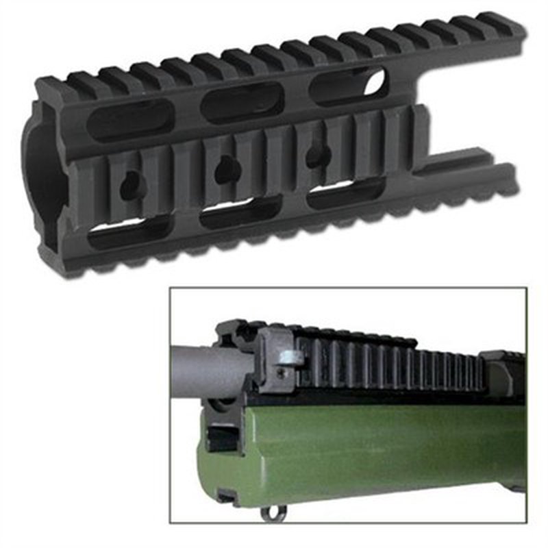 SAKO TRG M10 SHORT LOWER FOREND RAIL BLACK
