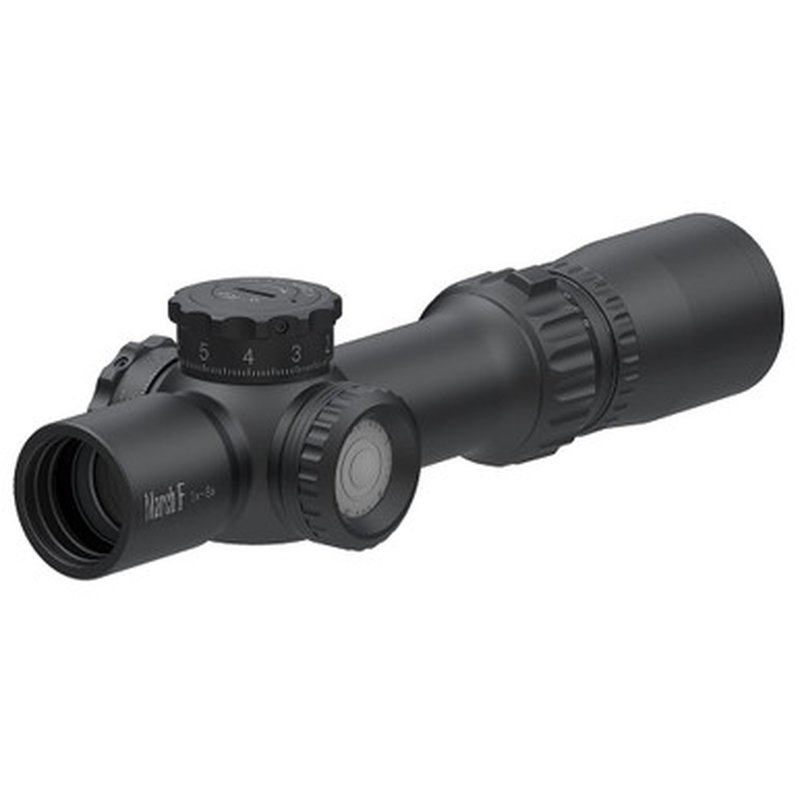 March F Tactical 1-8x24 Shorty LPVO Rifle Scope FMC-1 Reticle 0.1 MIL Illuminated